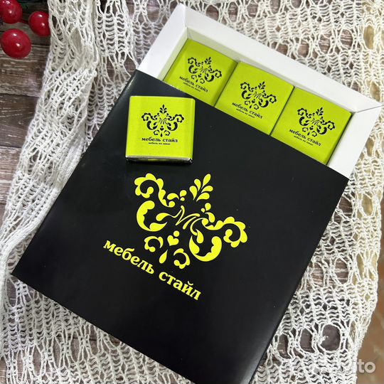 Шоколадки с логотипом, наборы