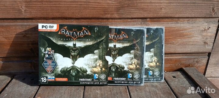 Диски с игрой Batman Рыцарь Аркхема