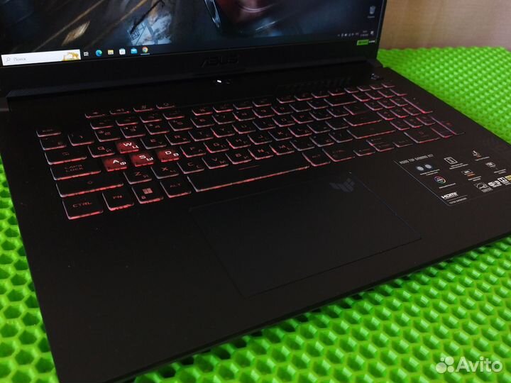 Asus TUF (17'3-144Hz/RTX4050-6GB/R5-12ядр/SSD1TB)