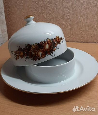 Масленка фарфор гдр