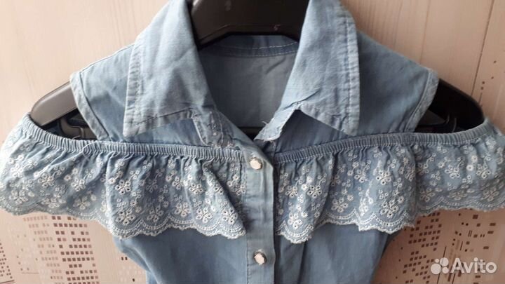 Джинсовый сарафан