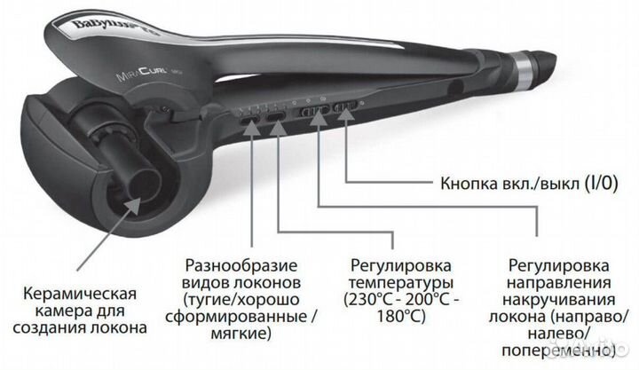 Автоматическая плойка BaByliss MiraCurl BAB2665E