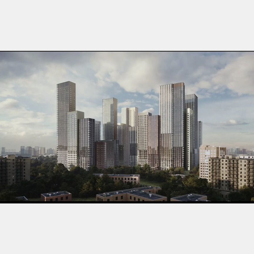 1-к. квартира, 33,5 м², 24/30 эт.