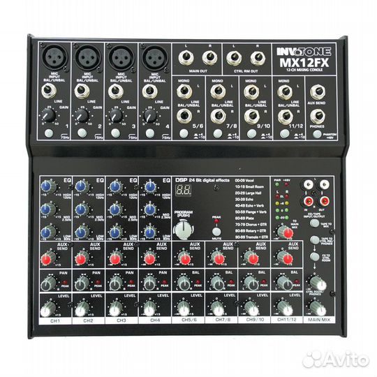 Invotone MX12FX микшерный пульт Новый