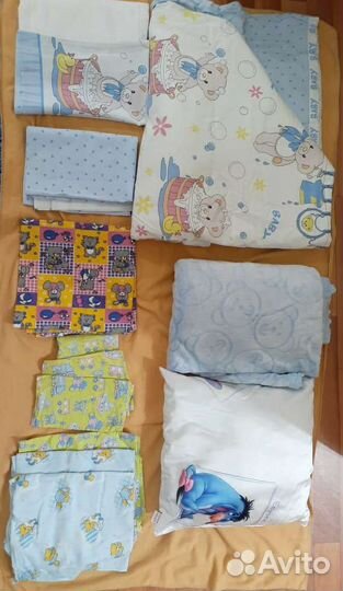 Постельное белье для детской кроватки