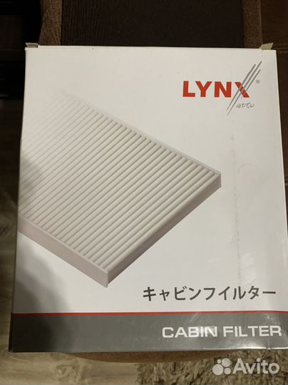 Салонный фильтр toyota camry