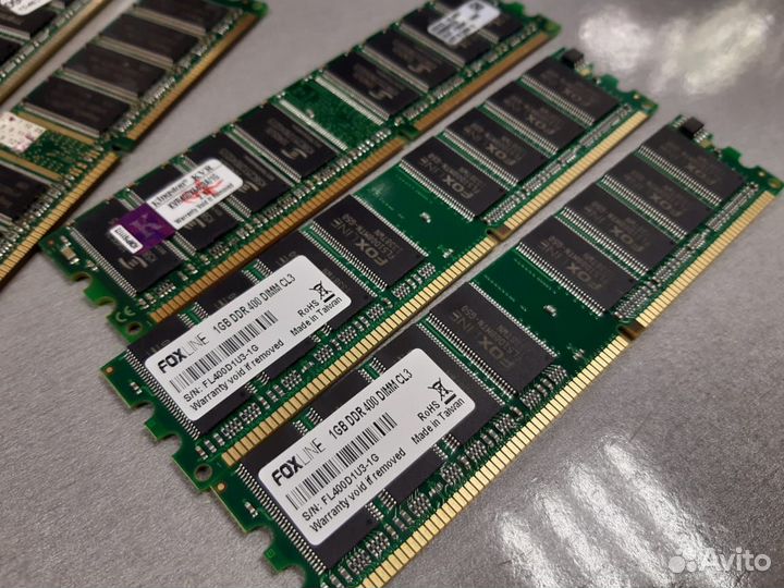 DDR-1 PC3200 1GB 400Mhz Максимум памяти