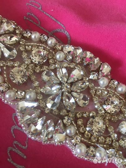 Апликация для свадебного платья