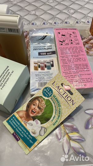 Воскоплав Kapous + 3 картриджа + 170 полосок