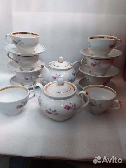 Чайный сервиз СССР Городница