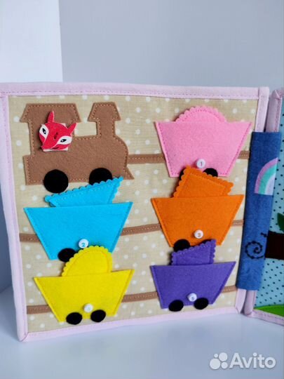 Книжка из фетра