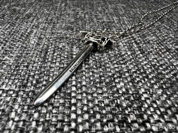 Balenciaga Blade Pendant Neckplace