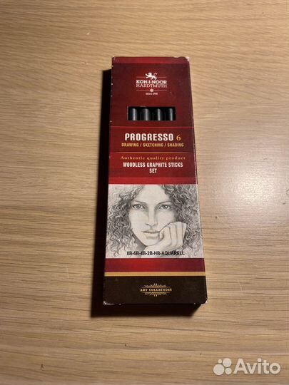 Цельнографитные карандаши Koh-n-noor Progresso