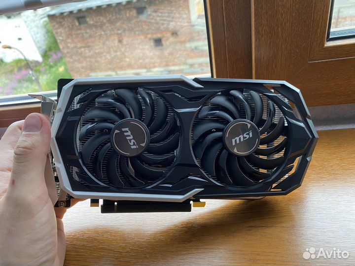 Видеокарта gtx 1660 ti MSI armor OC