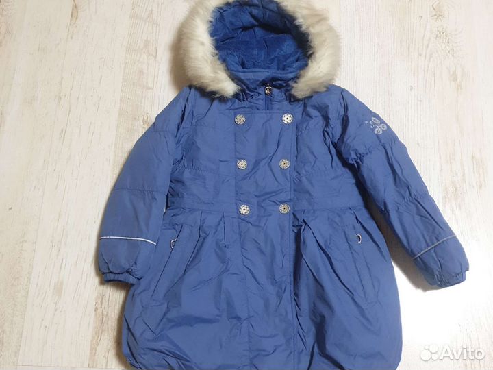 Куртка парка для девочки 4-5 лет