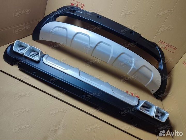 Накладки на бампера Kia Sorento Prime 2015-2020