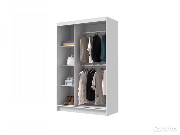 Шкаф купе белый новый