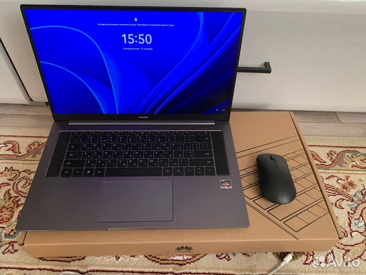 Ноутбук huawei matebook d16 16gb