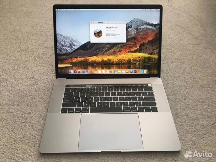 Macbook pro 15 2019 touch bar сборка США