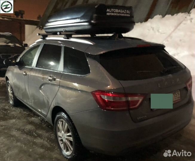 Автобокс Коффер А 440 черный матовый