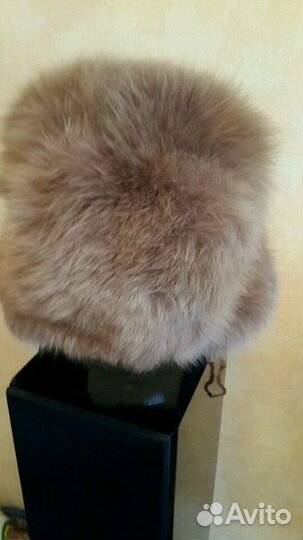 Новая песцовая детская шапка зимушка