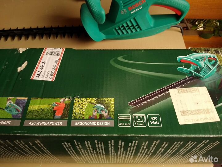 Кусторез электрический bosch AHS 45-16