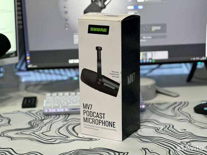 Микрофон Shure mv7