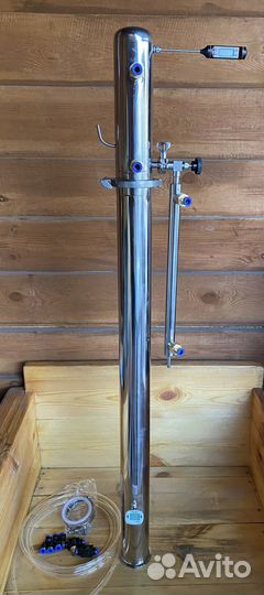 Ректификационная колонная 3 дюйма сфера