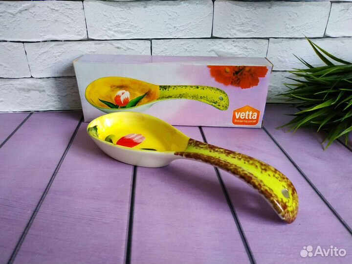 Подставка под ложку керамика новая