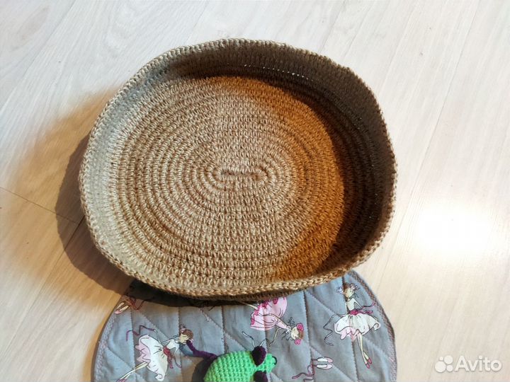 Лежанка для кошек (собачек) Джут (заказ)