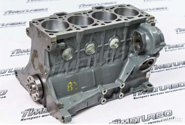 Блок с коленвалом на приору