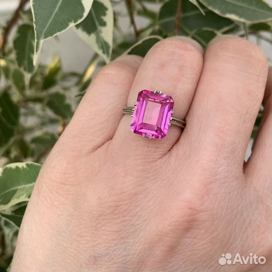 Антикварное кольцо СССР серебро 875