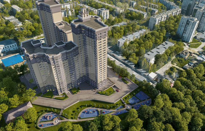 2-к. квартира, 53,4 м², 11/27 эт.
