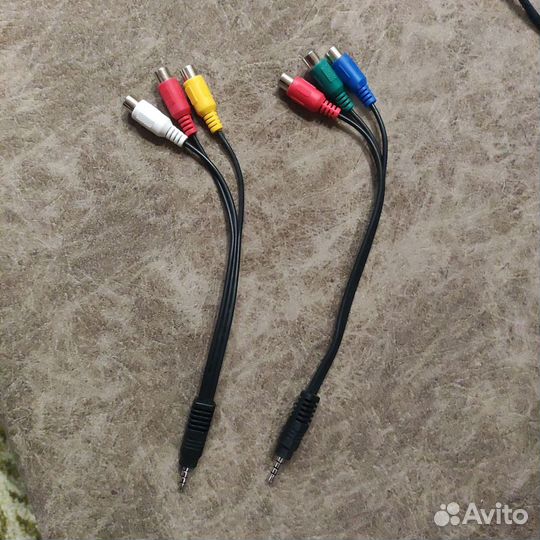 Кабель-адаптер 3 5 мм AUX-RCA