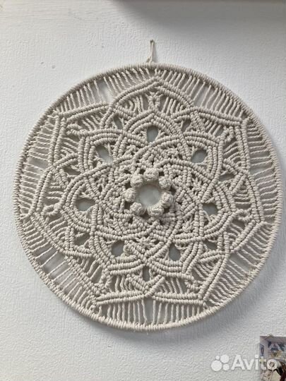 Настенное панно макраме