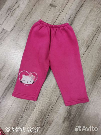 Брючки для девочки 74