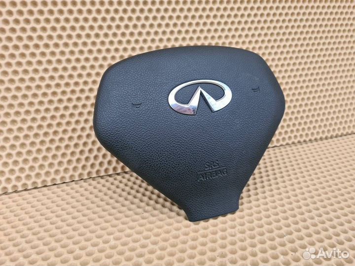 Подушка безопасности в руль передняя Infiniti Ex
