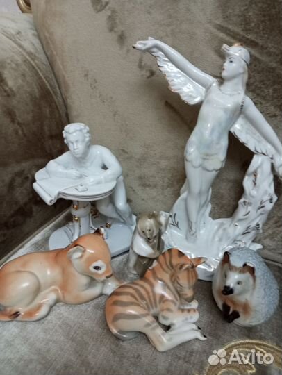 Фарфоровые статуэтки СССР