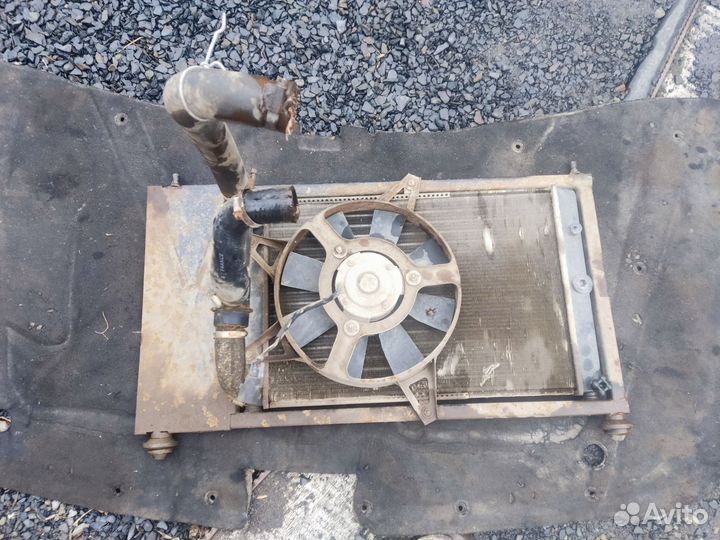 Радиатор заз Сенс chance