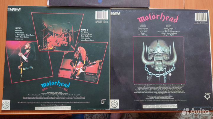 Виниловые пластинки Motorhead,Pink Floyd