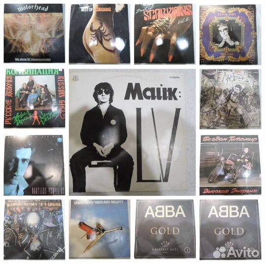 Пластинки российского производства из 90х