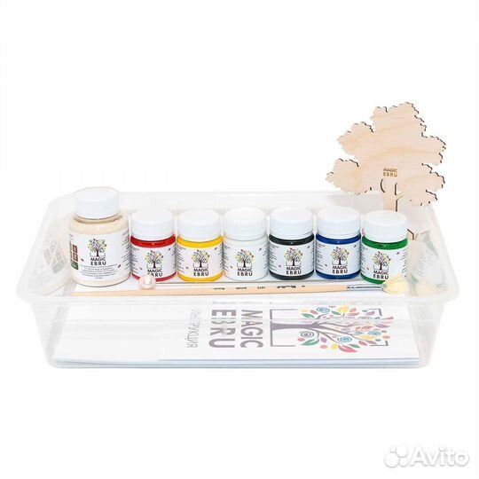 Набор красок эбру 