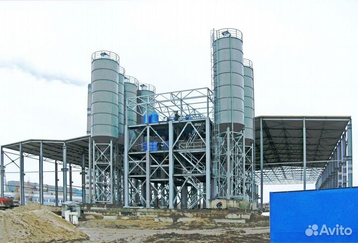 Силос для бетонного завода