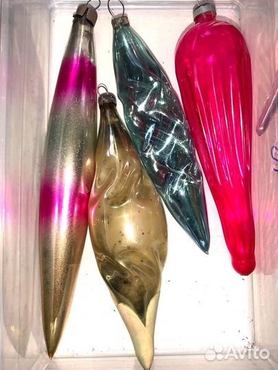 Редкие елочные игрушки СССР Винтаж