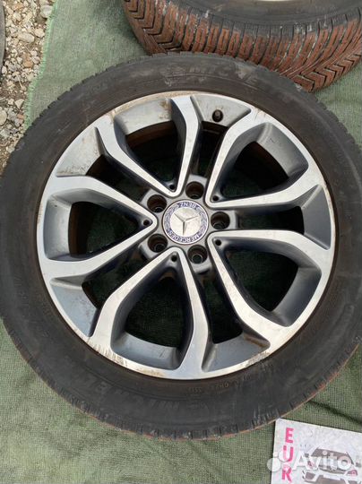 Зима 225/50 R17 на Mercedes C-Class, W205, S205