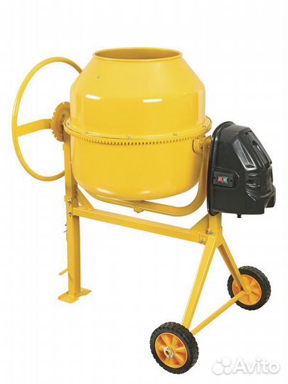Бетоносмеситель 200л 74552R 220В (чугунный венец)