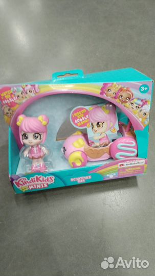 Мини кукла Кинди кидс с транспортом