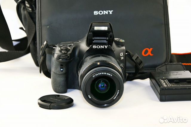 Sony Alpha A58 20.1MP цифрозеркалка Kit 18-55 объявление продам