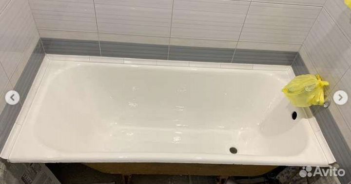 Реставрация ванн наливное покрытие