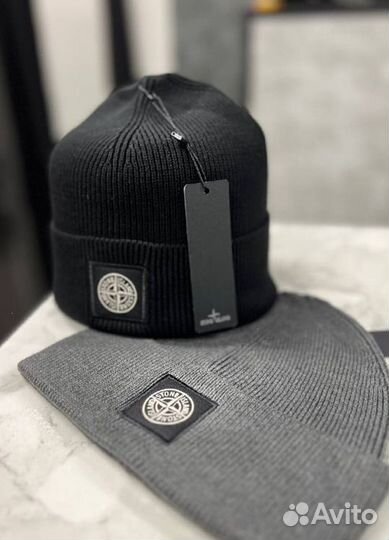 Мужская шапка Stone Island